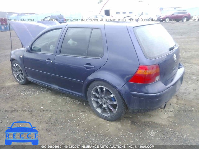 2003 Volkswagen Golf 9BWGP21J734048305 image 2