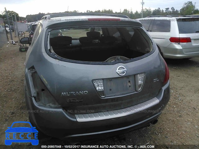 2006 Nissan Murano JN8AZ08T96W424442 image 5