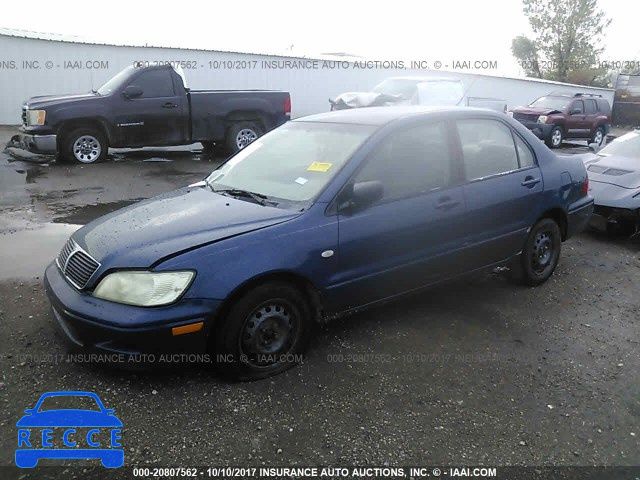 2002 Mitsubishi Lancer JA3AJ26E02U048883 Bild 1