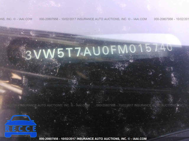 2015 Volkswagen GTI 3VW5T7AU0FM015740 image 8