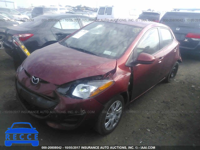 2014 Mazda Mazda2 JM1DE1KY6E0187814 image 1