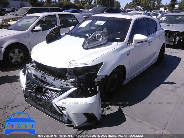 2012 Lexus CT 200 JTHKD5BH4C2111865 image 1