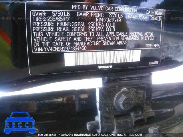 2007 Volvo XC90 YV4CN982971354450 image 8