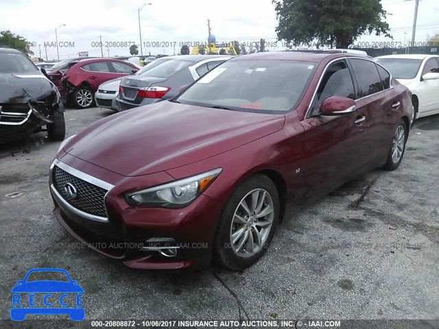 2015 Infiniti Q50 PREMIUM/SPORT JN1BV7AP9FM349578 Bild 1