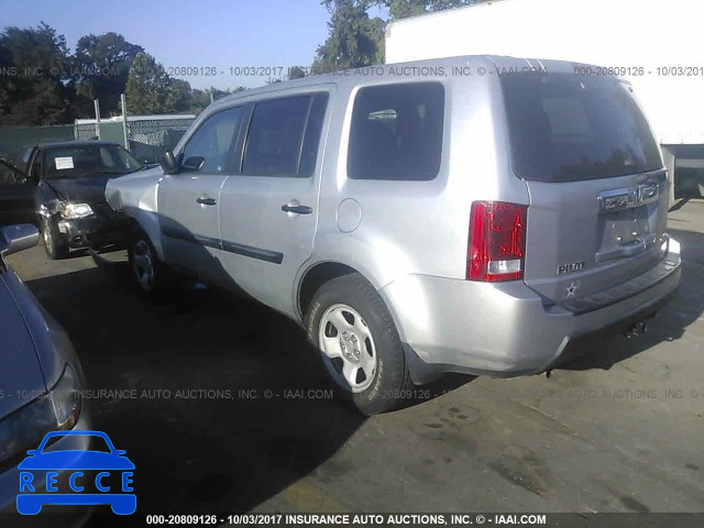 2011 Honda Pilot 5FNYF4H23BB016731 image 2