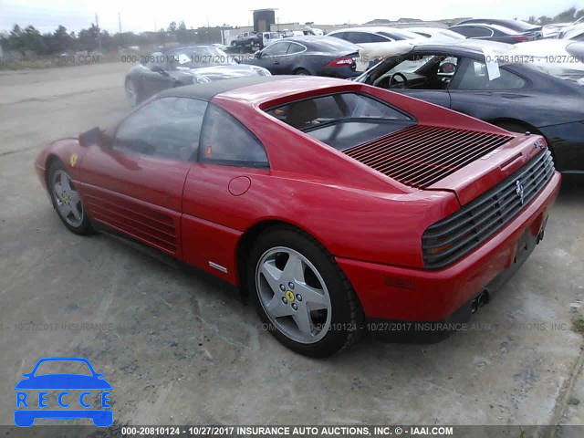 1991 FERRARI 348 TS ZFFRG36A8M0087996 image 2