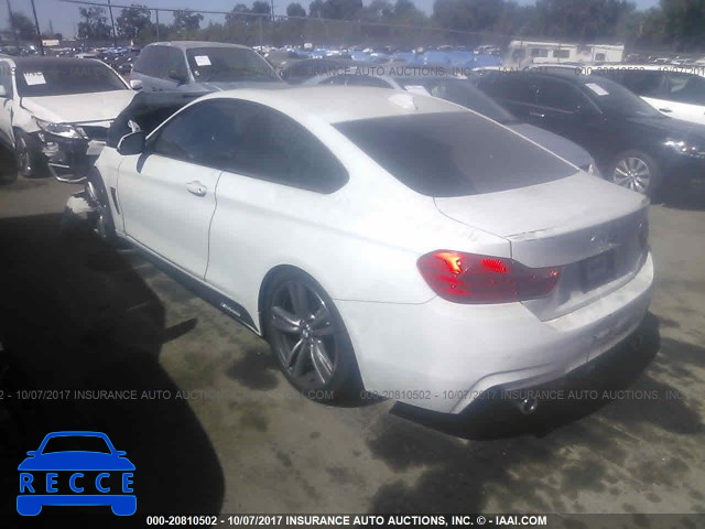 2016 BMW 435 I WBA3R1C57GK195929 image 2