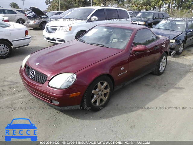 1999 Mercedes-benz SLK WDBKK47F3XF126931 image 1