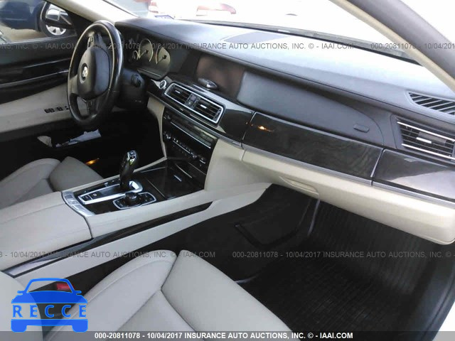 2012 BMW 740 LI WBAKB4C59CC575487 image 4