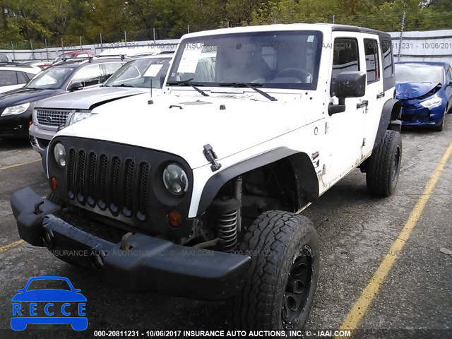 2008 Jeep Wrangler Unlimited X 1J4GA39148L562173 зображення 1