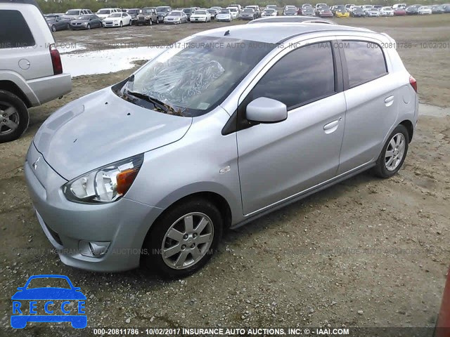 2014 Mitsubishi Mirage ES ML32A4HJ0EH006600 image 1