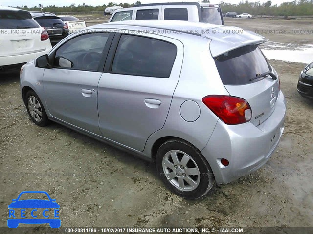 2014 Mitsubishi Mirage ES ML32A4HJ0EH006600 image 2