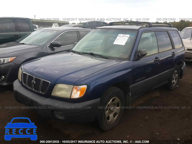 2001 Subaru Forester L JF1SF63531H732486 Bild 1