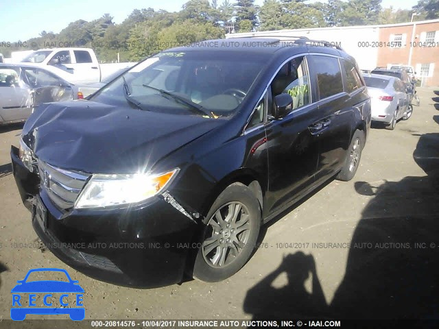 2013 Honda Odyssey EXL 5FNRL5H66DB022080 зображення 1