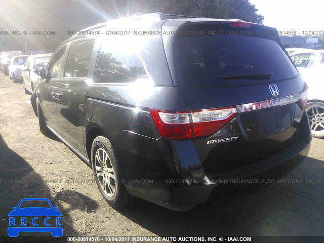 2013 Honda Odyssey EXL 5FNRL5H66DB022080 зображення 2