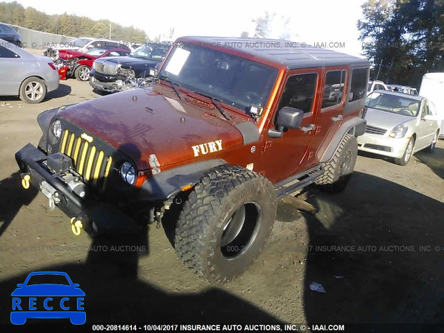 2014 Jeep Wrangler Unlimited SPORT 1C4BJWDG2EL264052 image 1