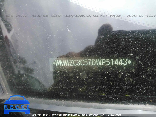 2013 Mini Cooper WMWZC3C57DWP51443 image 8