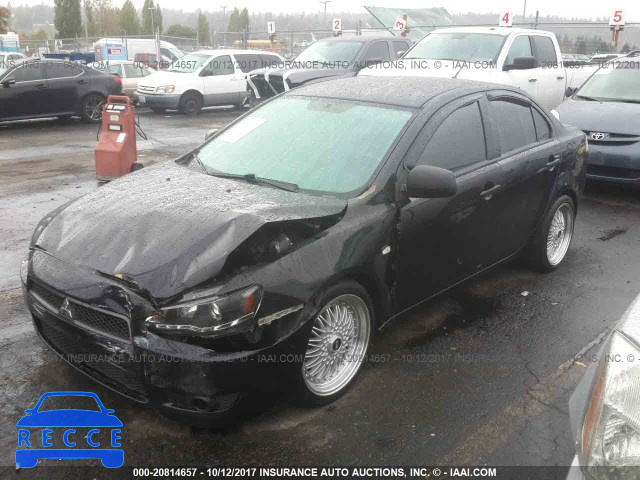 2008 MITSUBISHI LANCER DE JA3AU16U58U007943 image 1