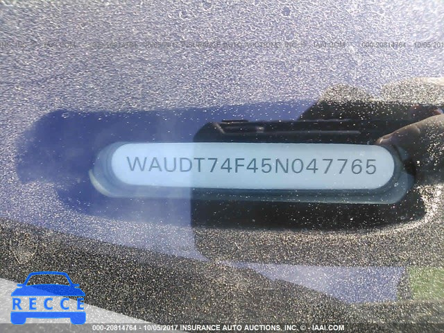 2005 Audi A6 3.2 QUATTRO WAUDT74F45N047765 Bild 8