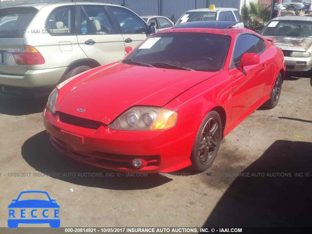 2004 Hyundai Tiburon KMHHN65F04U119309 image 1