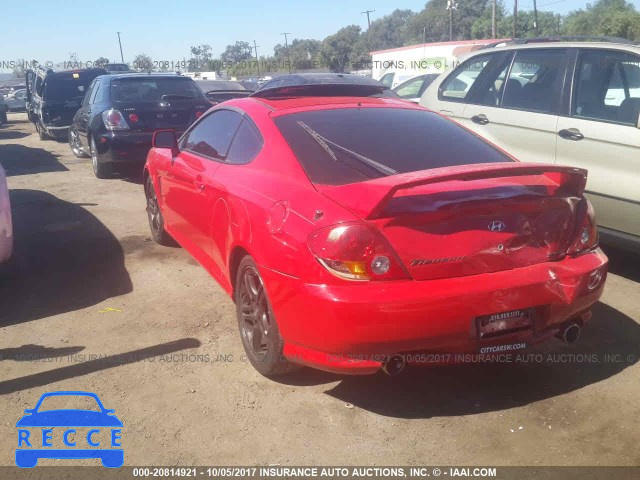 2004 Hyundai Tiburon KMHHN65F04U119309 image 2