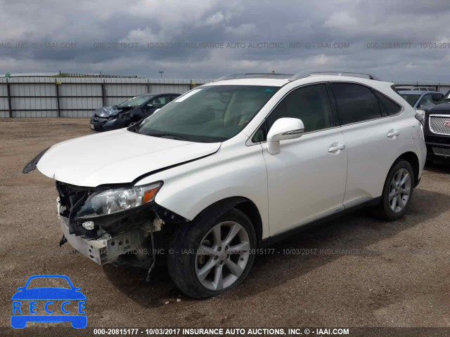 2011 Lexus RX 2T2ZK1BA0BC055369 image 1