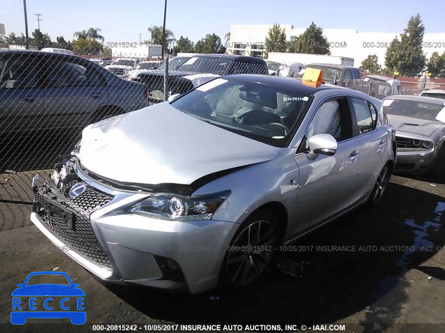 2015 Lexus CT 200 JTHKD5BH7F2224651 зображення 1