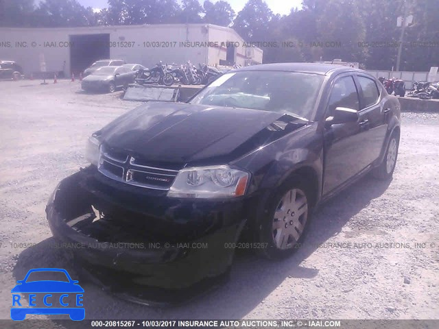 2014 DODGE AVENGER 1C3CDZABXEN196579 image 1