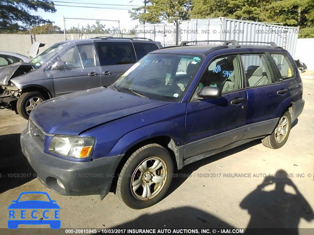 2003 SUBARU FORESTER 2.5X JF1SG63623H723867 image 1