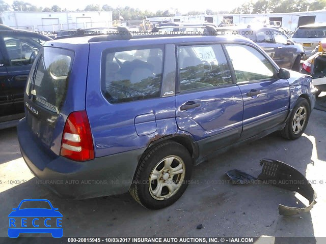 2003 SUBARU FORESTER 2.5X JF1SG63623H723867 image 3