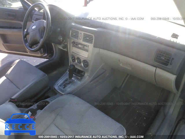 2003 SUBARU FORESTER 2.5X JF1SG63623H723867 image 4