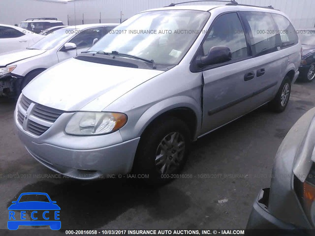 2006 Dodge Grand Caravan SE 1D4GP24R96B503752 зображення 1