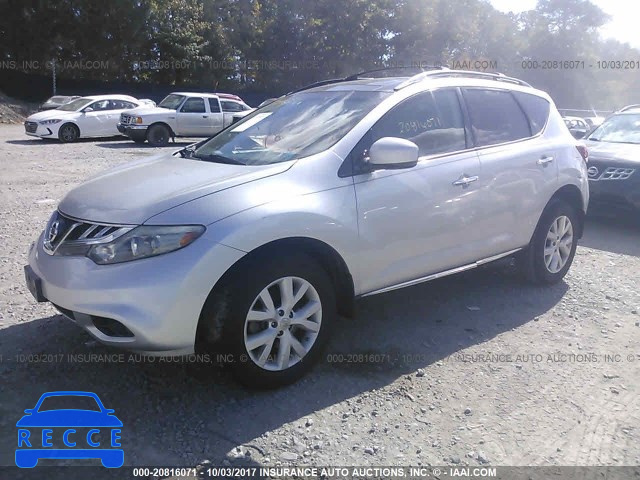 2012 Nissan Murano JN8AZ1MW6CW213698 image 1