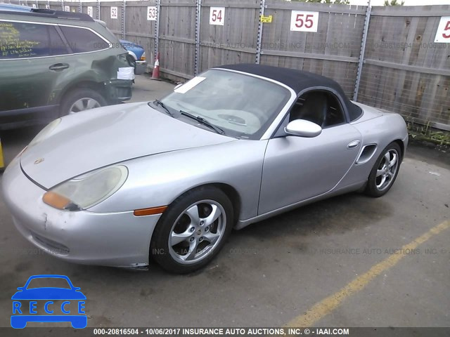 2002 Porsche Boxster WP0CA29882U626096 зображення 1