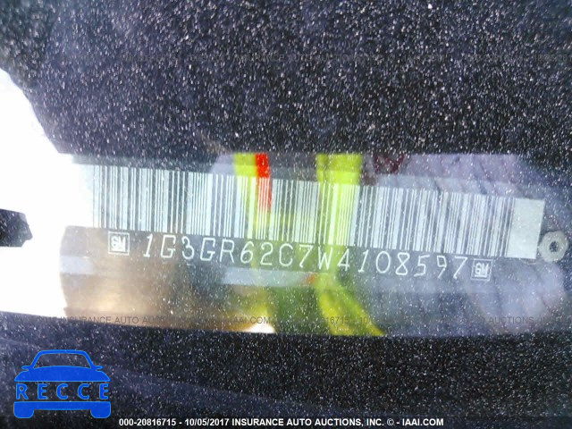 1998 Oldsmobile Aurora 1G3GR62C7W4108597 image 8