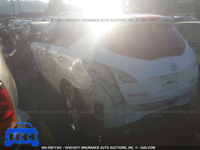 2009 Nissan Murano JN8AZ18W19W147788 image 2