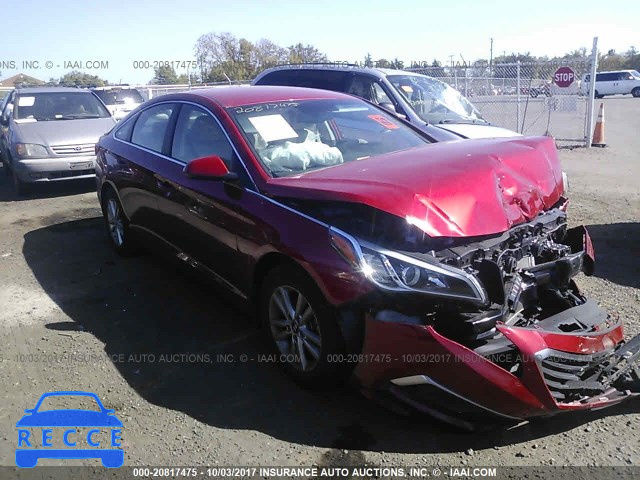 2017 HYUNDAI SONATA 5NPE24AFXHH515712 зображення 0