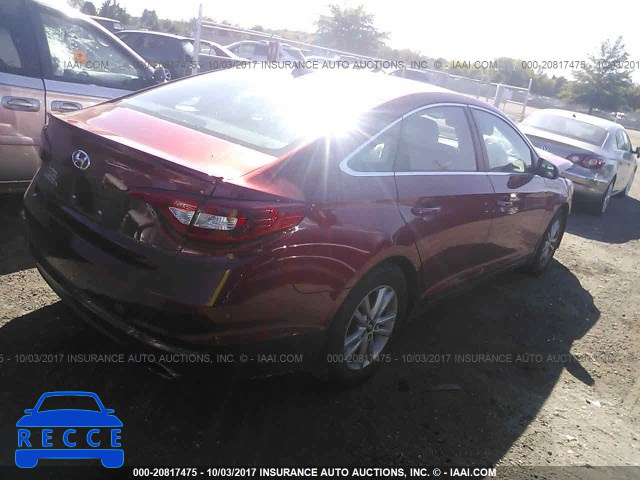 2017 HYUNDAI SONATA 5NPE24AFXHH515712 зображення 3