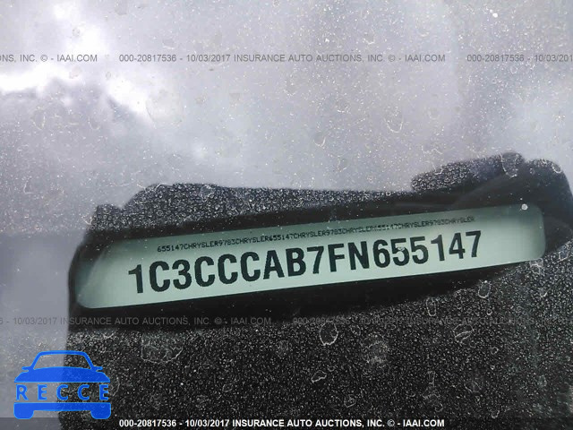 2015 Chrysler 200 1C3CCCAB7FN655147 image 8