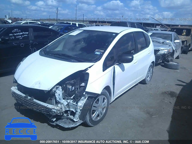 2010 HONDA FIT JHMGE8H23AC020259 image 1