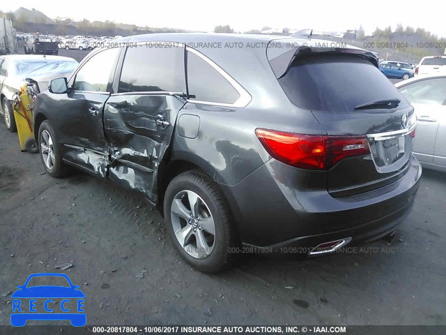 2014 Acura MDX 5FRYD4H26EB012486 image 2