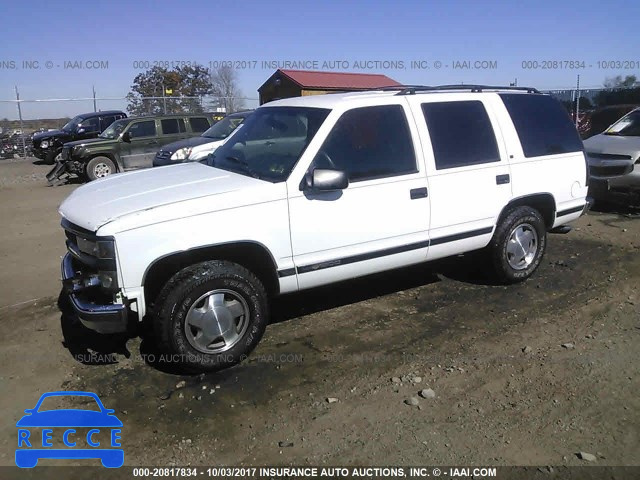 1996 Chevrolet Tahoe K1500 1GNEK13R9TJ349244 image 1