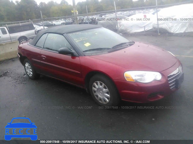 2006 Chrysler Sebring 1C3EL45R86N282139 image 0