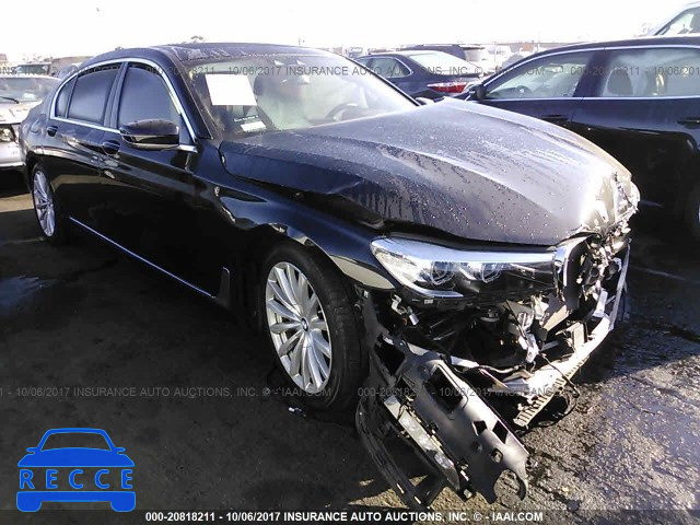 2016 BMW 740 I WBA7E2C51GG547327 зображення 0