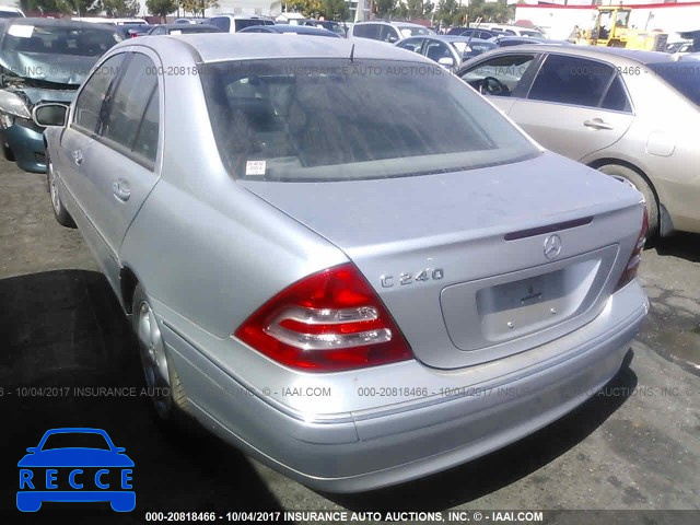 2003 Mercedes-benz C 240 WDBRF61J03A419995 image 2