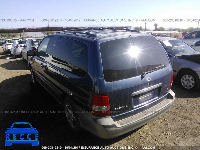 2004 KIA Sedona KNDUP131446529123 image 2