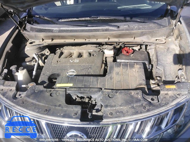 2010 Nissan Murano JN8AZ1MU0AW015615 image 9