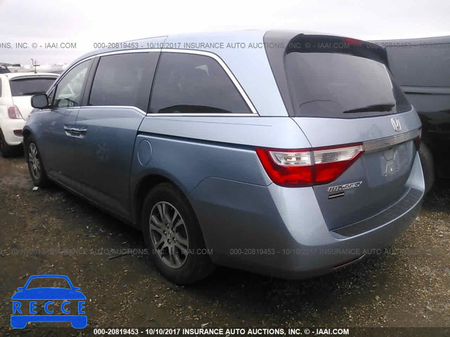 2013 Honda Odyssey EX 5FNRL5H4XDB051497 зображення 2