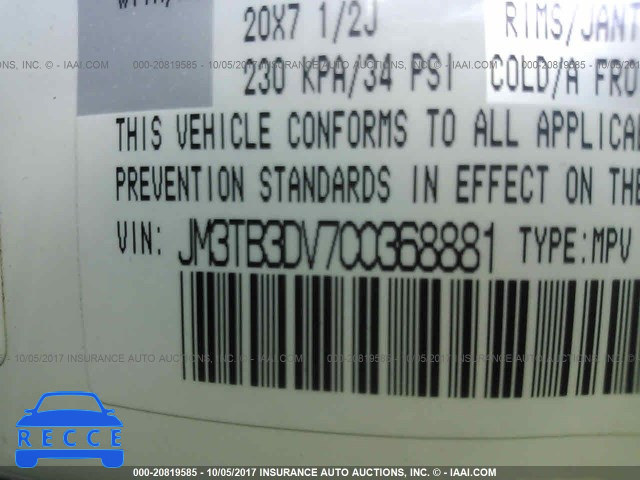 2012 Mazda CX-9 JM3TB3DV7C0368881 image 8