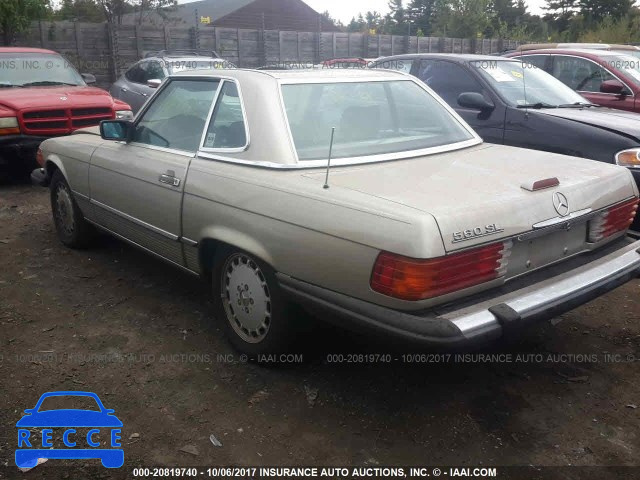 1989 Mercedes-benz 560 SL WDBBA48D2KA093751 зображення 2